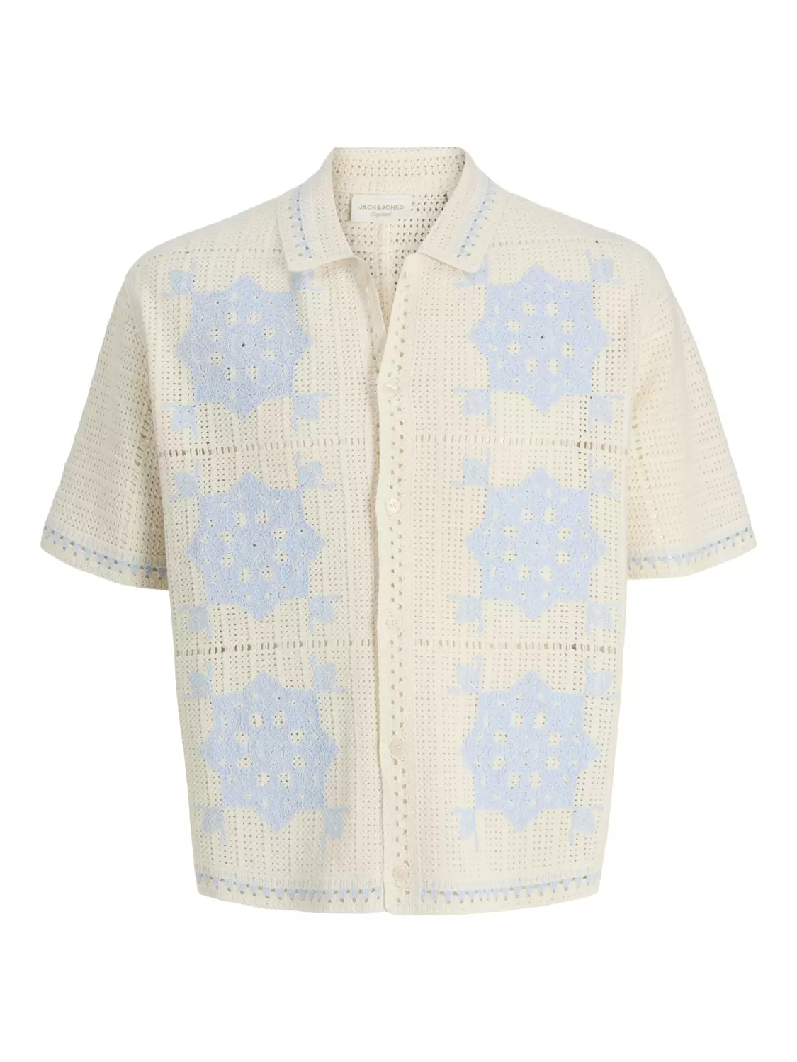 JORORCHARD KNIT CROCHET POLO