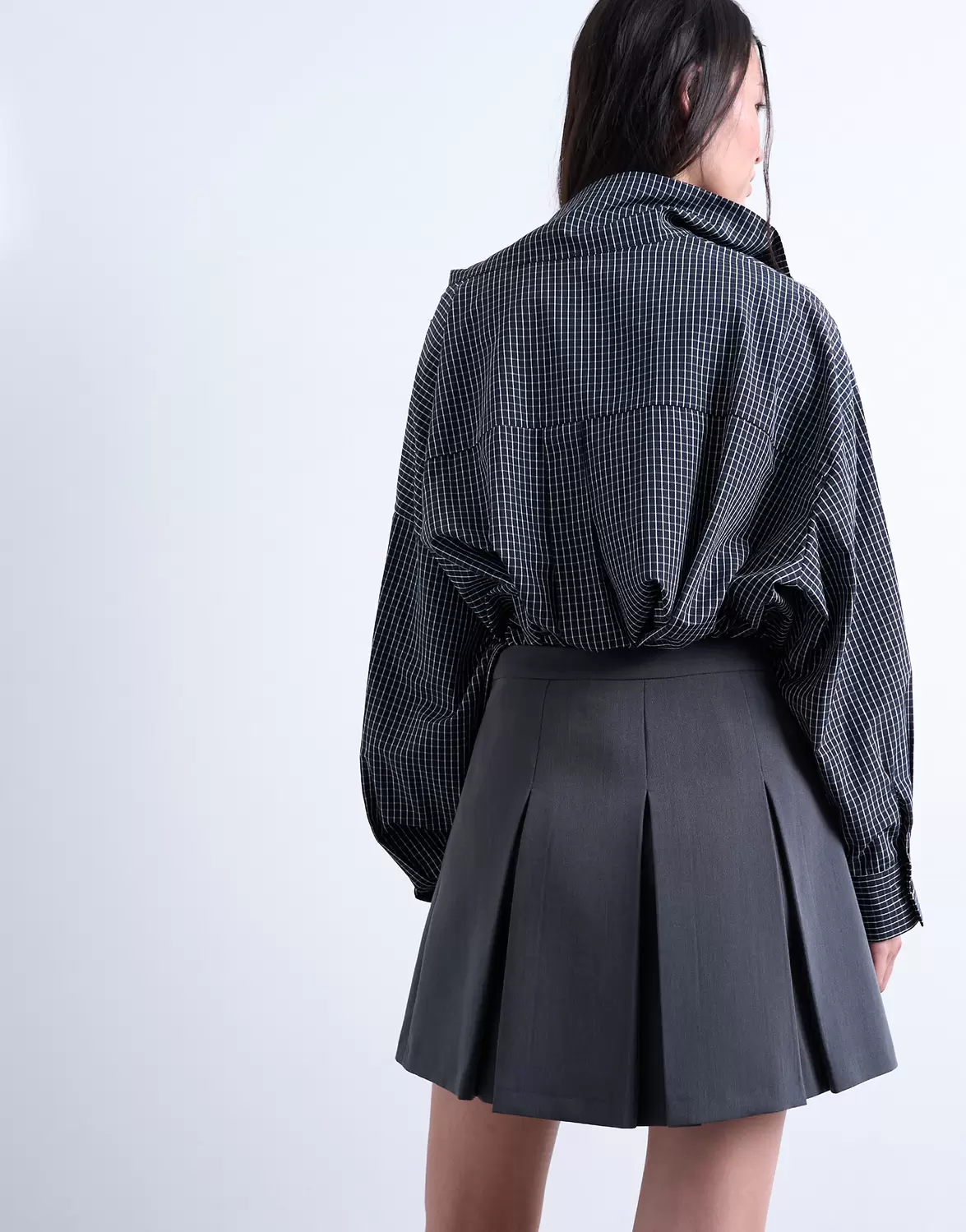 TSTALIA PLEAT MINI SKIRT female