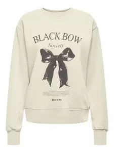 ONLLUCINDA BOW L/S O-NECK BOX SWT