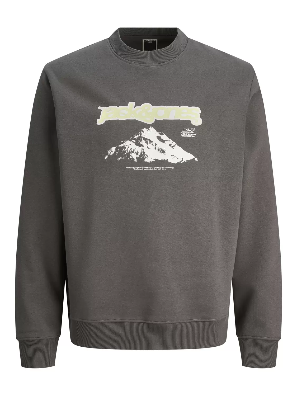 JCOFLARE FRONT PRINT SWEAT CREW NE MNI