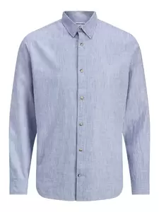 JJESUMMER LINEN BLEND SHIRT L/S SN