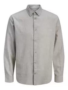 JJESUMMER LINEN BLEND SHIRT L/S SN