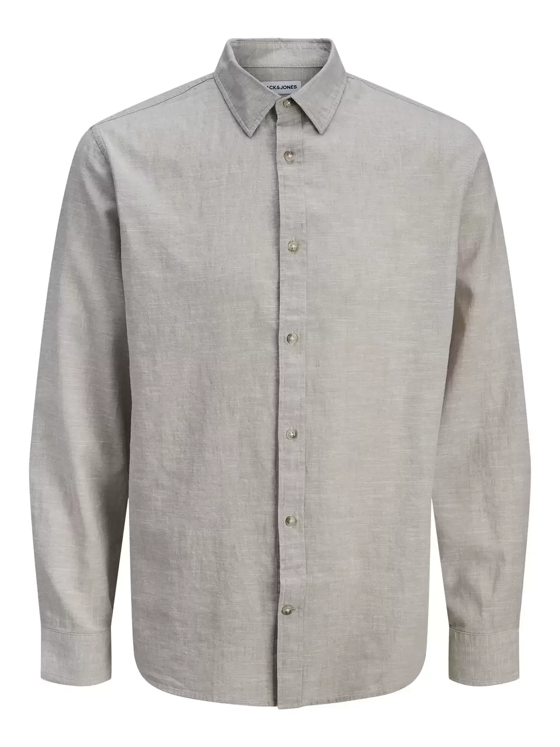 JJESUMMER LINEN BLEND SHIRT L/S SN
