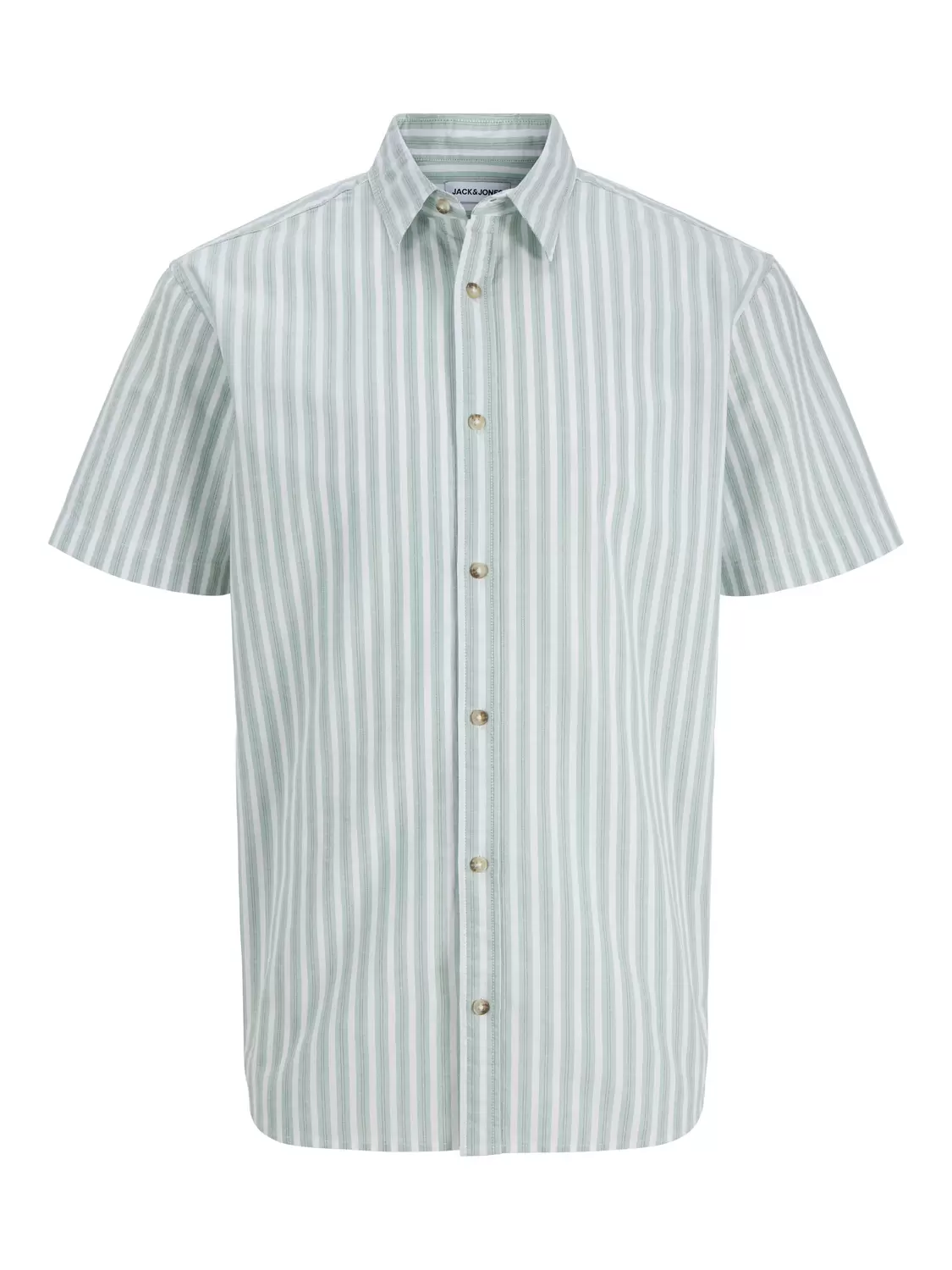 JJCHAD OXFORD STRIPE SHIRT SS