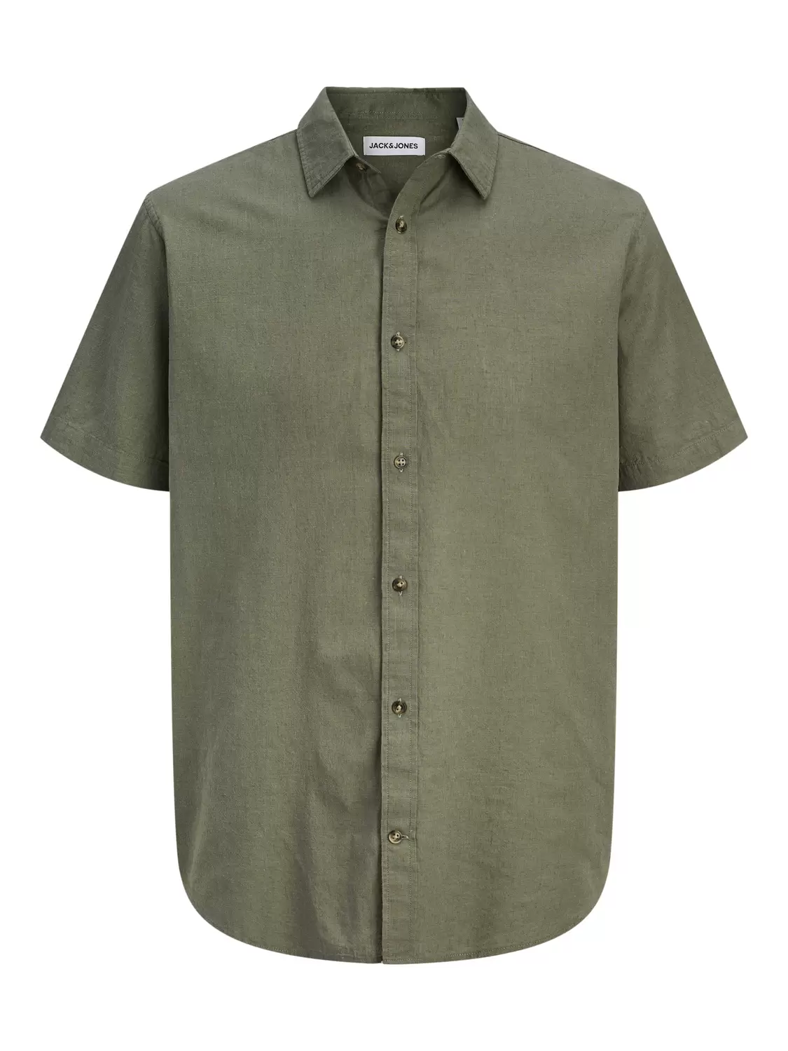 JJESUMMER LINEN BLEND SHIRT S/S SN