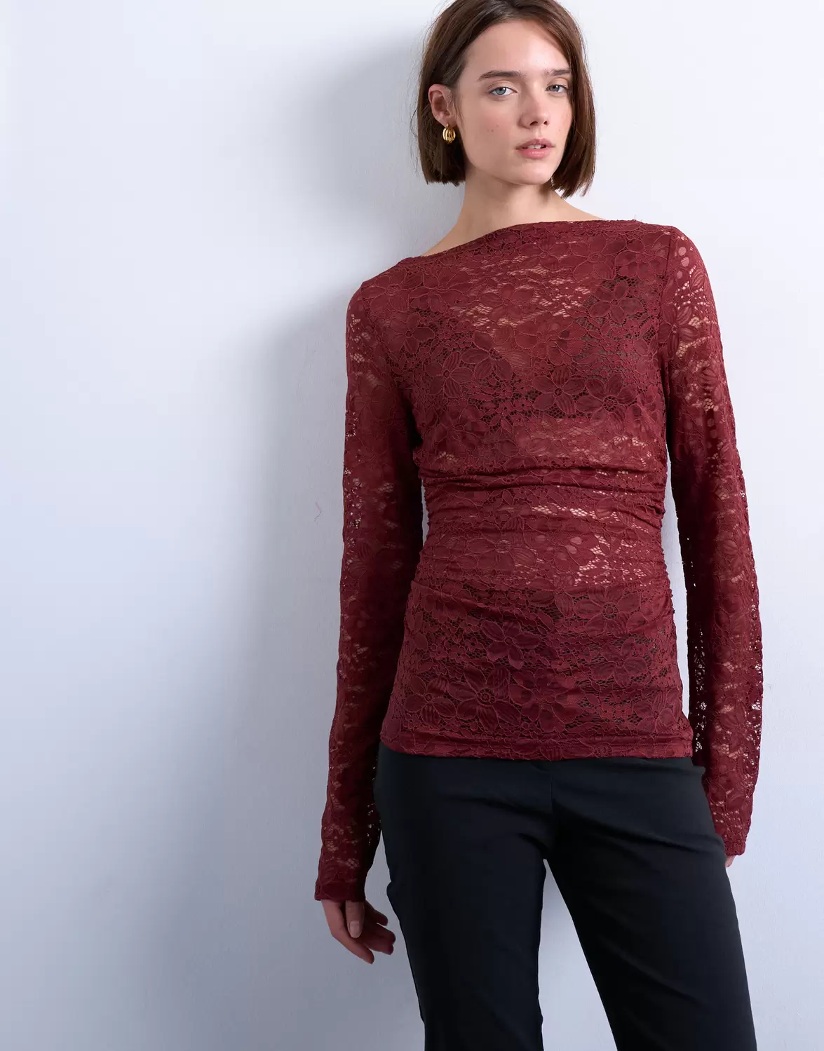 TSWILMA LACE TOP JSR female