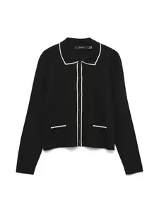 VMGOLD LS POLONECK DOUBLE CONTRAST - 177868001/Bla