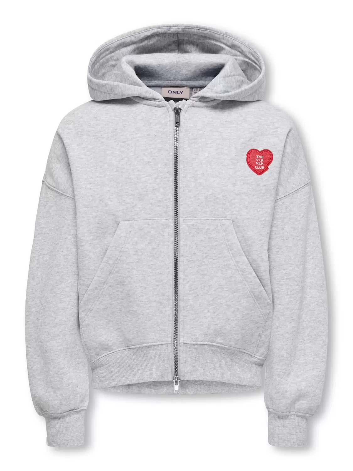 KOGEVISA L/S ZIP HOOD OVS SWT