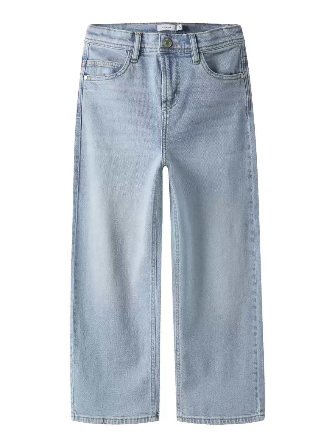 Nkmryan Straight Jeans 4525-Im L Noos, Medium Grey Denim, 158