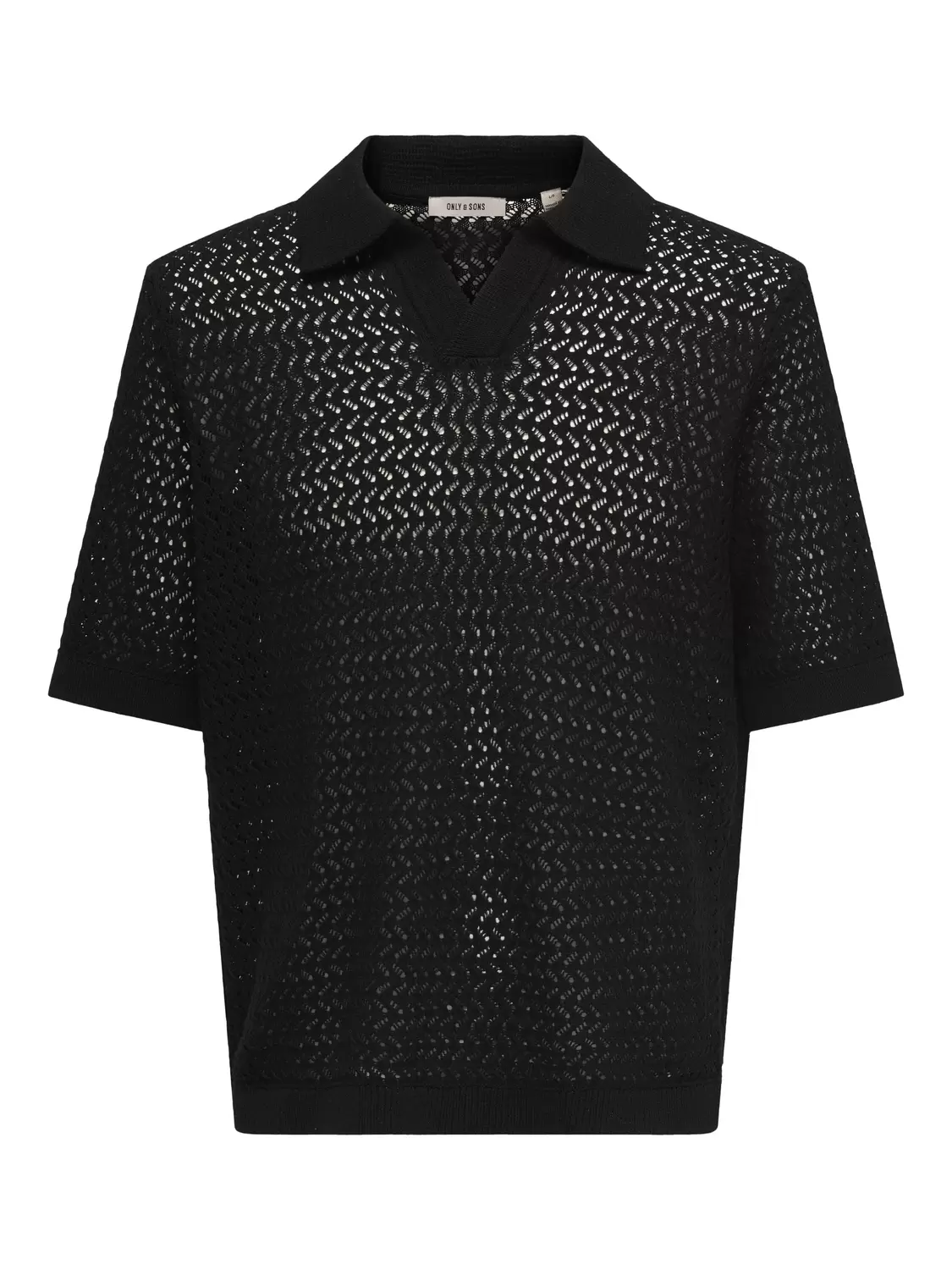 ONSNYLE 5 SS SPLIT POLO KNIT male