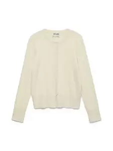 AWVINA LS O-NECK KNIT CARDIGAN NOOS