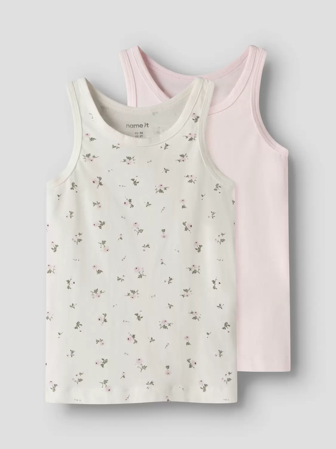 NMFTANK TOP 2P JET STREAM FLOWER NOOS