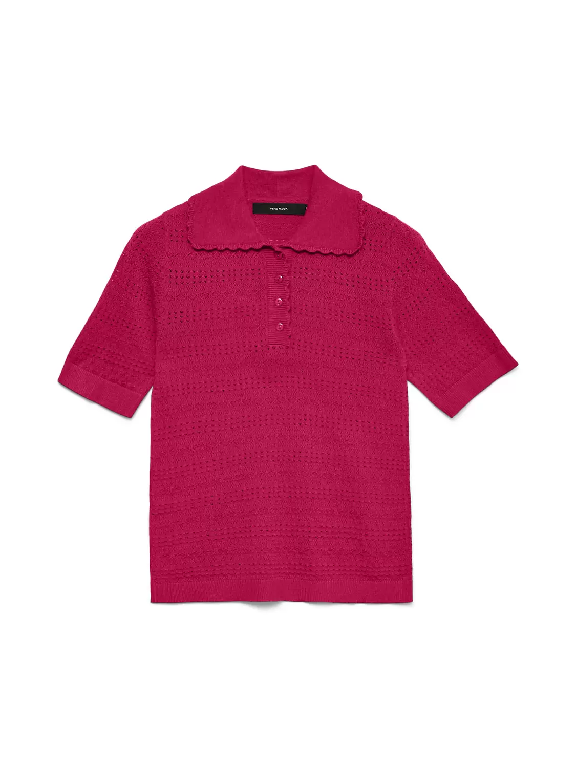 VMLIMONE SS SCALLOP POLONECK PULL B female