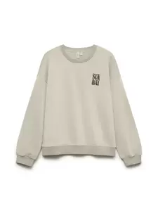 VMIMIO L/S SWEATSHIRT JRS BTQ - 222913003/Birch/KA