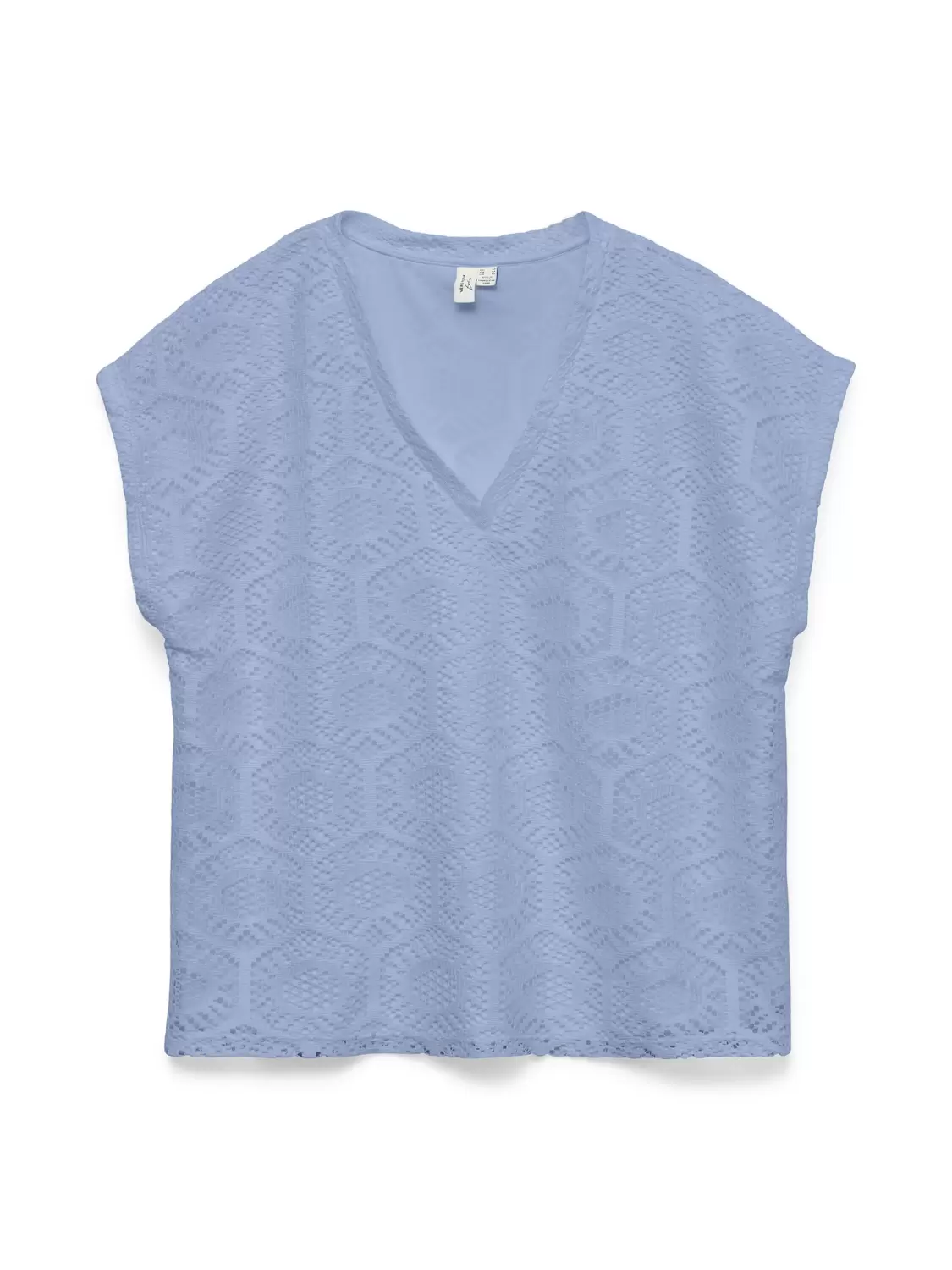 VMIRIS CROCHET V-NECK T-SHIRT JRS B femae
