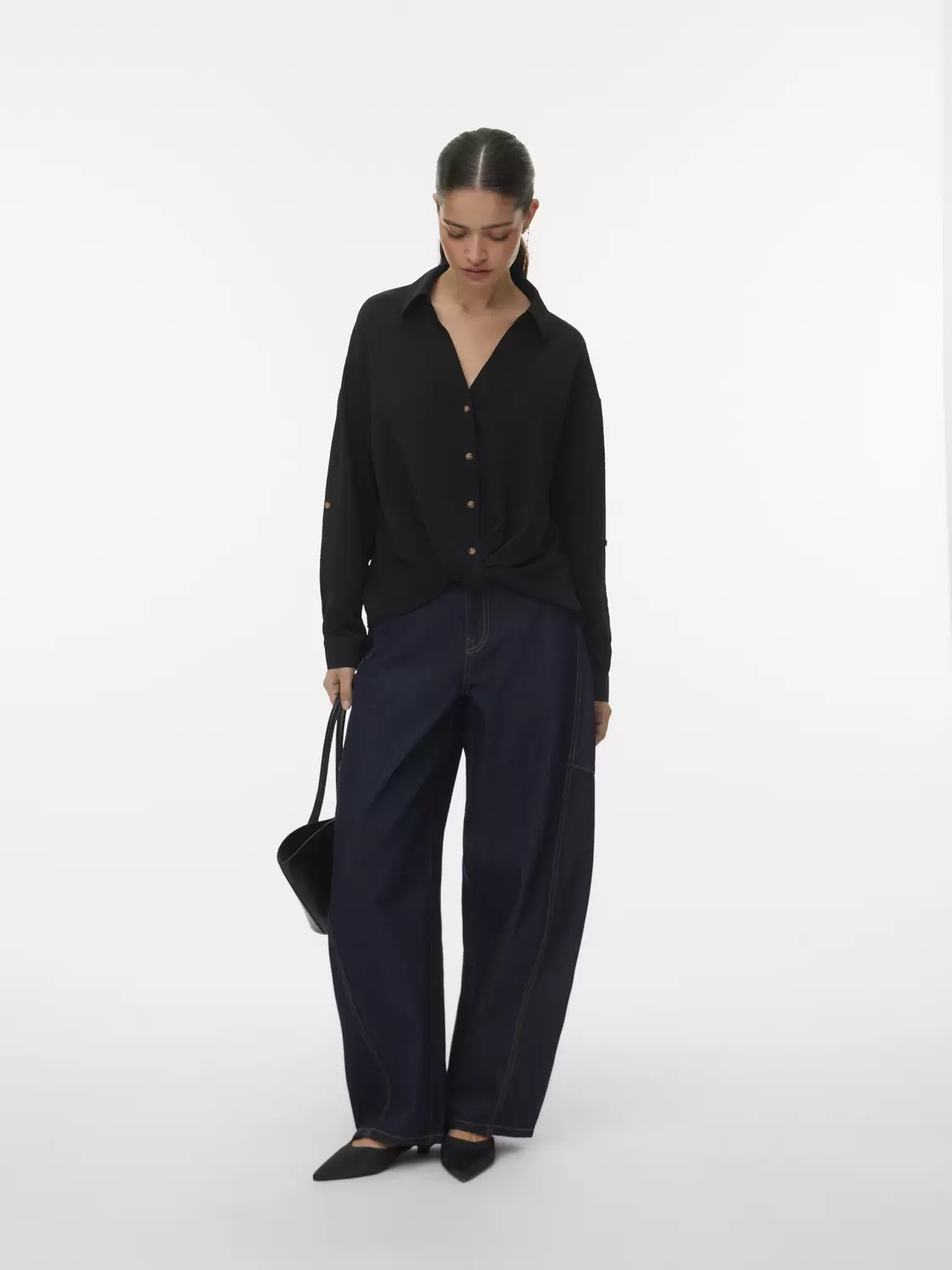 VMIZZY LS DETAIL SHIRT WVN BTQ GA
