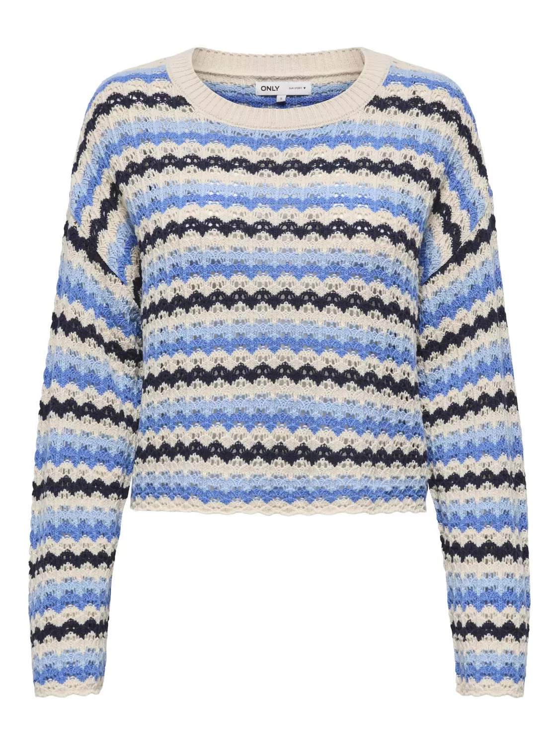 ONLASA LS O-NECK KNT NOOS