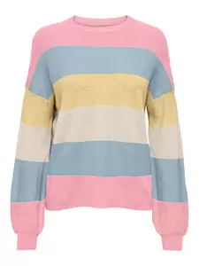 ONLATIA L/S STRIPE PULLOV KNT NOOS