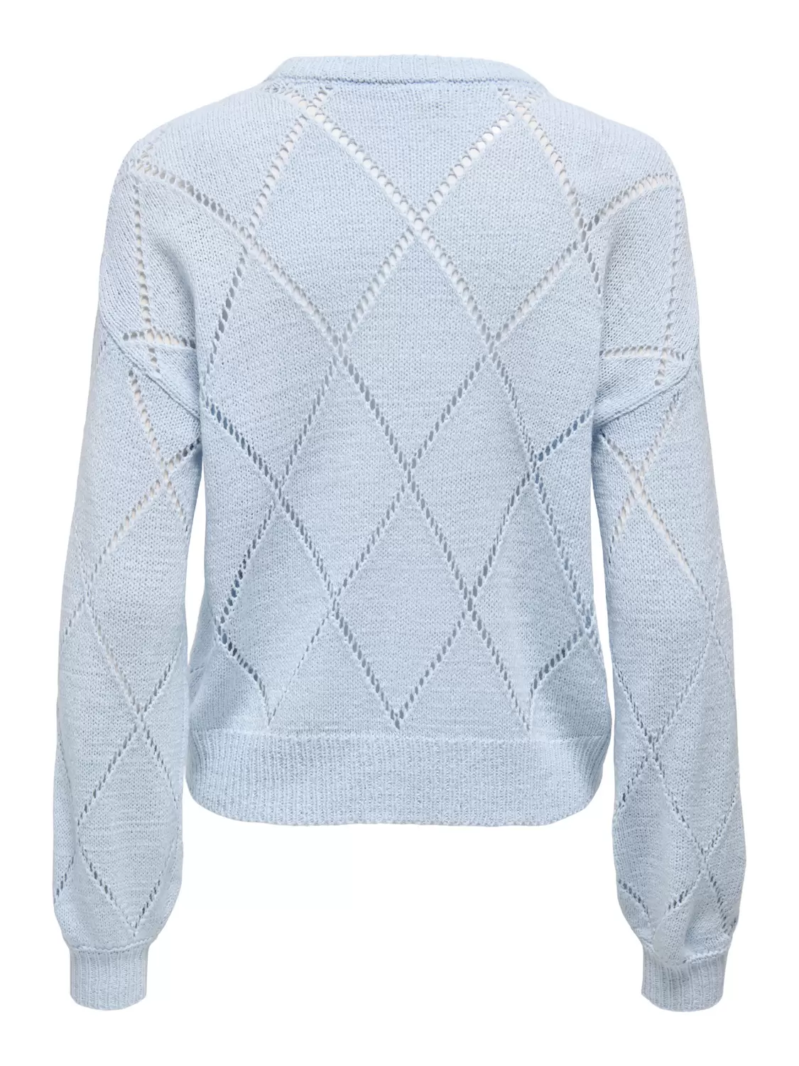 ONLGEENAS LS STRUCTURE O-NECK KNT