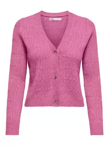 ONLKATIA LS VNECK CARDI KNT NOOS