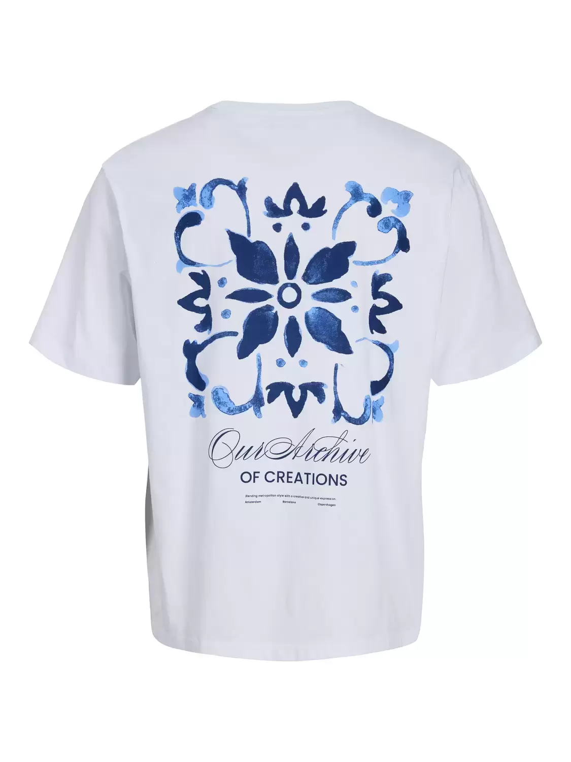 JJART PRINT TEE SS CREW NECK