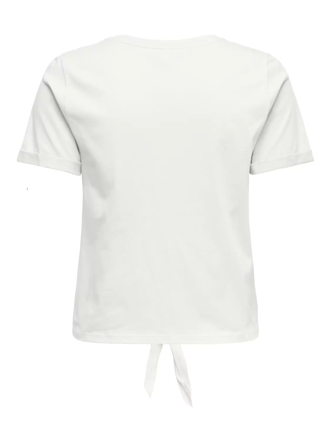 ONLDORA S/S KNOT FOLD-UP TOP JRS female