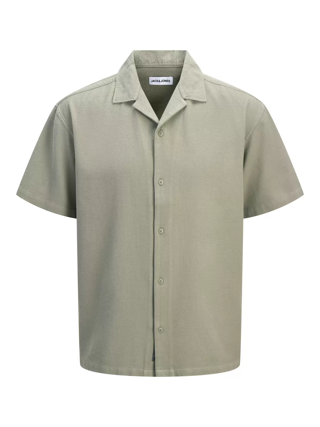 JJGLOBAL WAFFLE RESORT SHIRT SS JNR