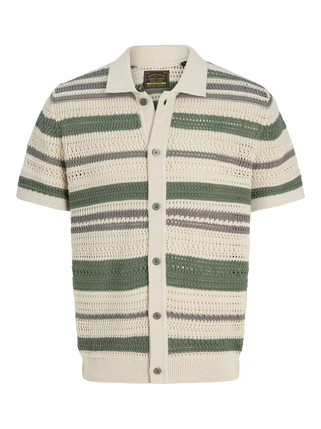 JPRBLUHAMILTON BUTTON THROUGH POLO SS