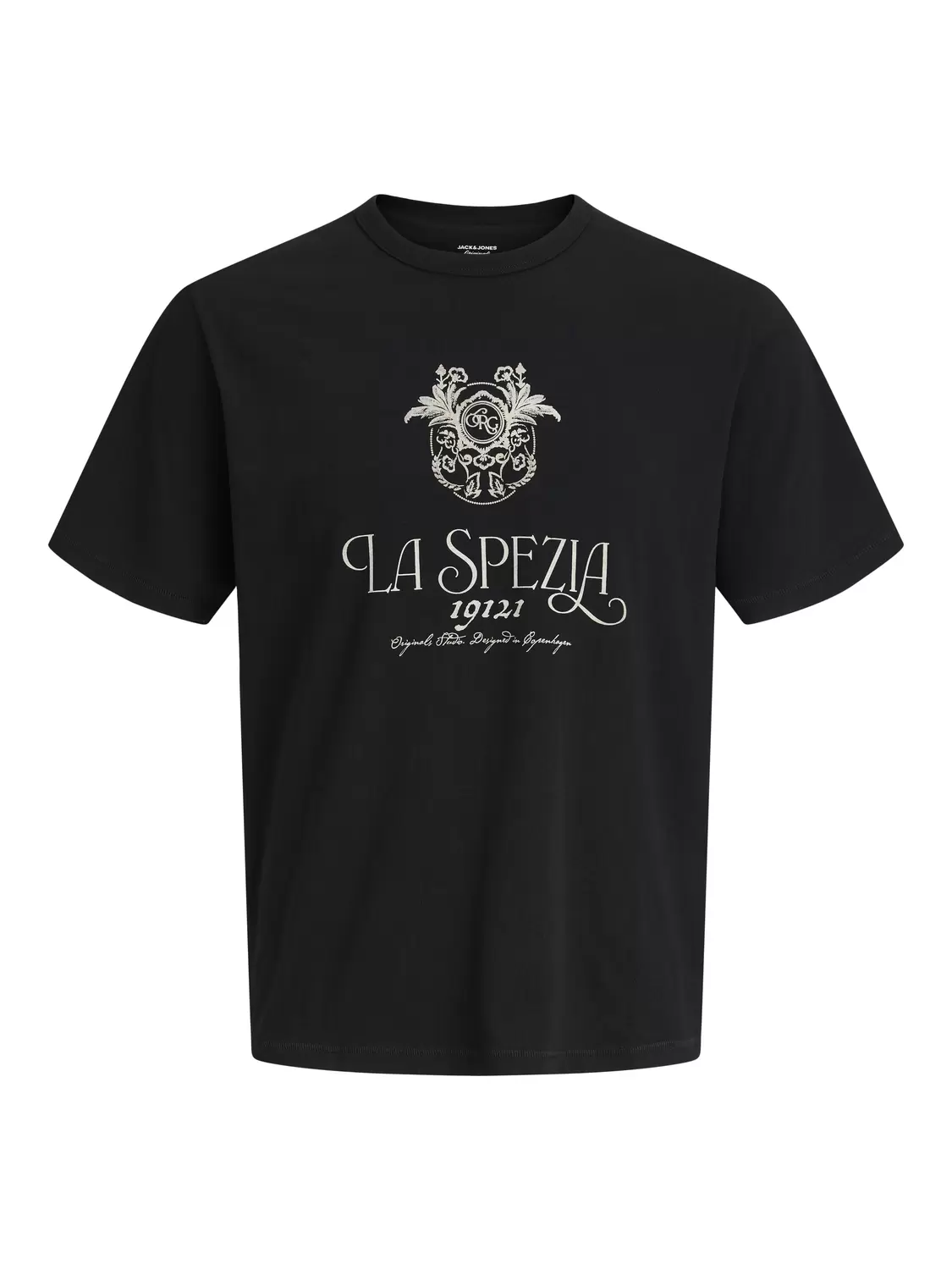 JORMENTON TYPO FRONT TEE SS CREW NE male