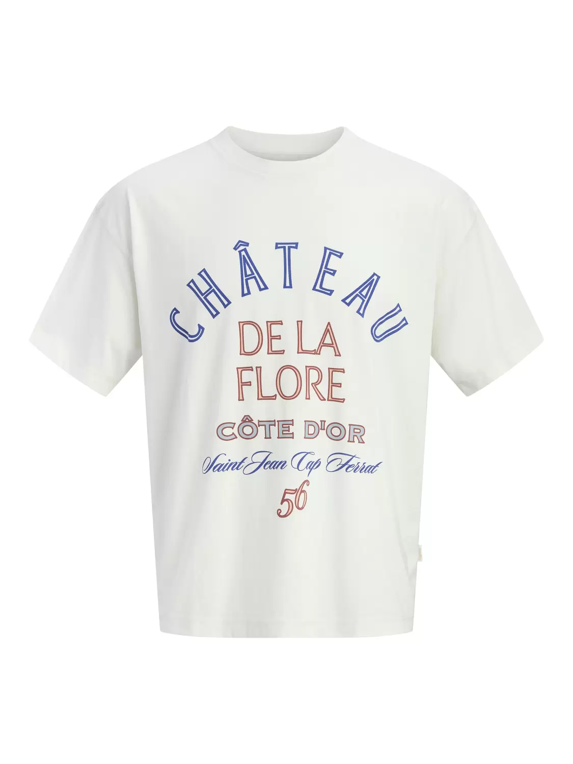 JORMENTON TYPO FRONT TEE CREW NE male