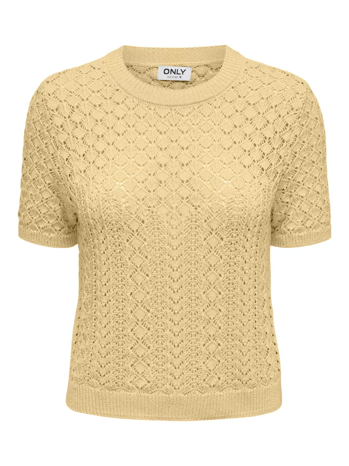 ONLSAGA SS O-NECK KNT NOOS