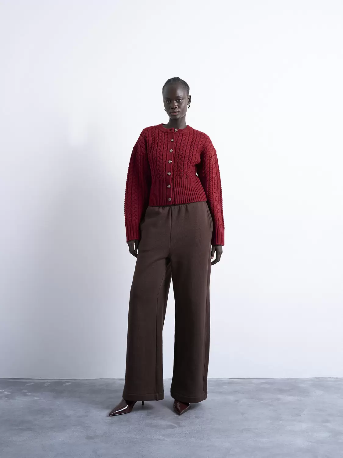 TSMIRA LS O-NECK CARDIGAN female