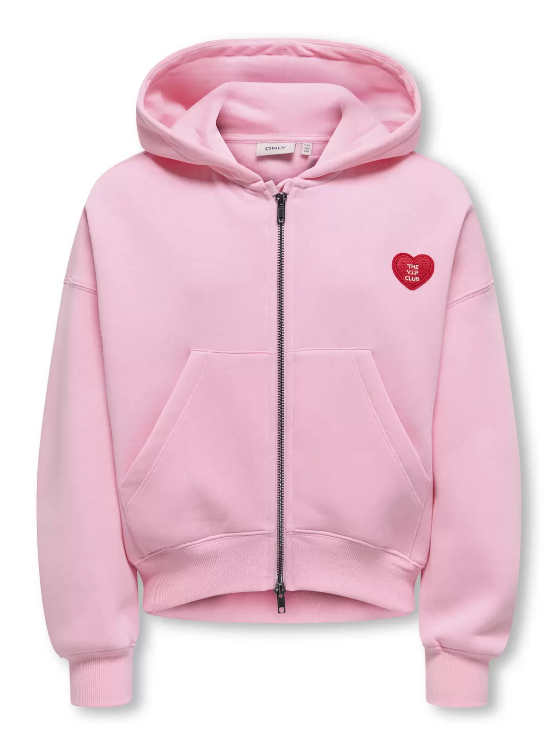 KOGEVISA L/S ZIP HOOD OVS SWT