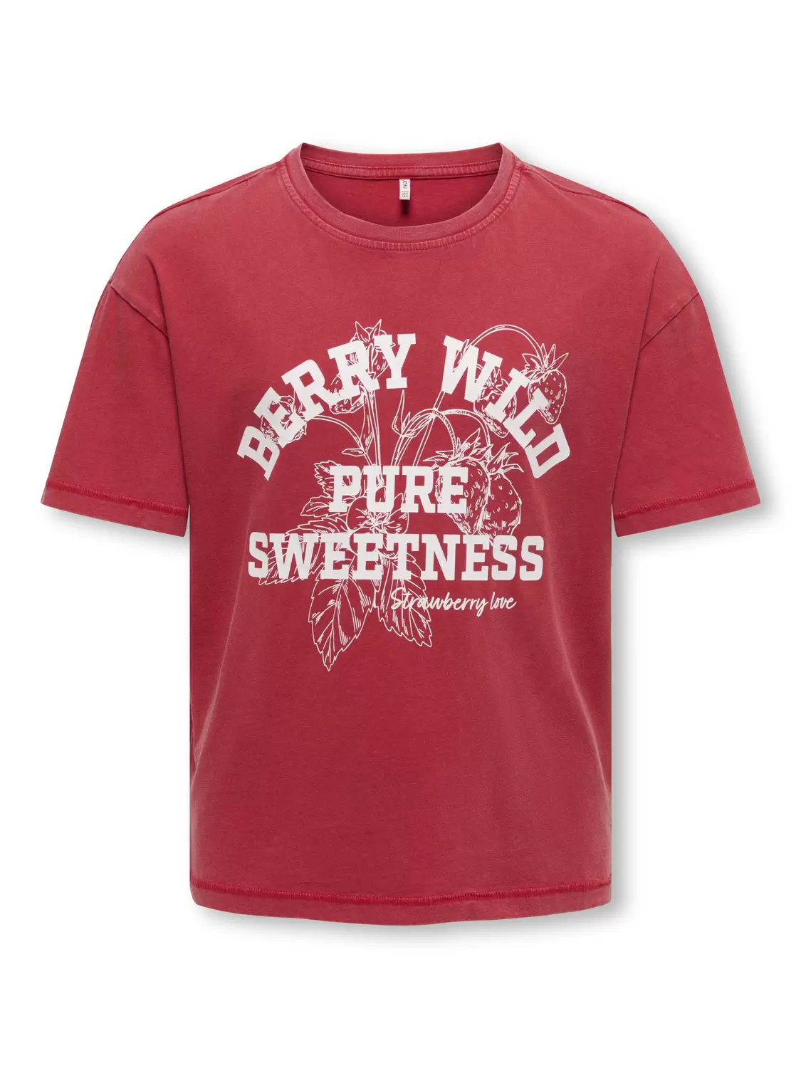 KOGSARA LIFE SS PRINT WASHED TOP JRS