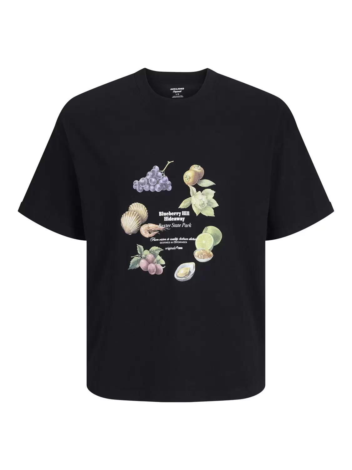 JORMAINE FOOD TEE SS CREW NECK