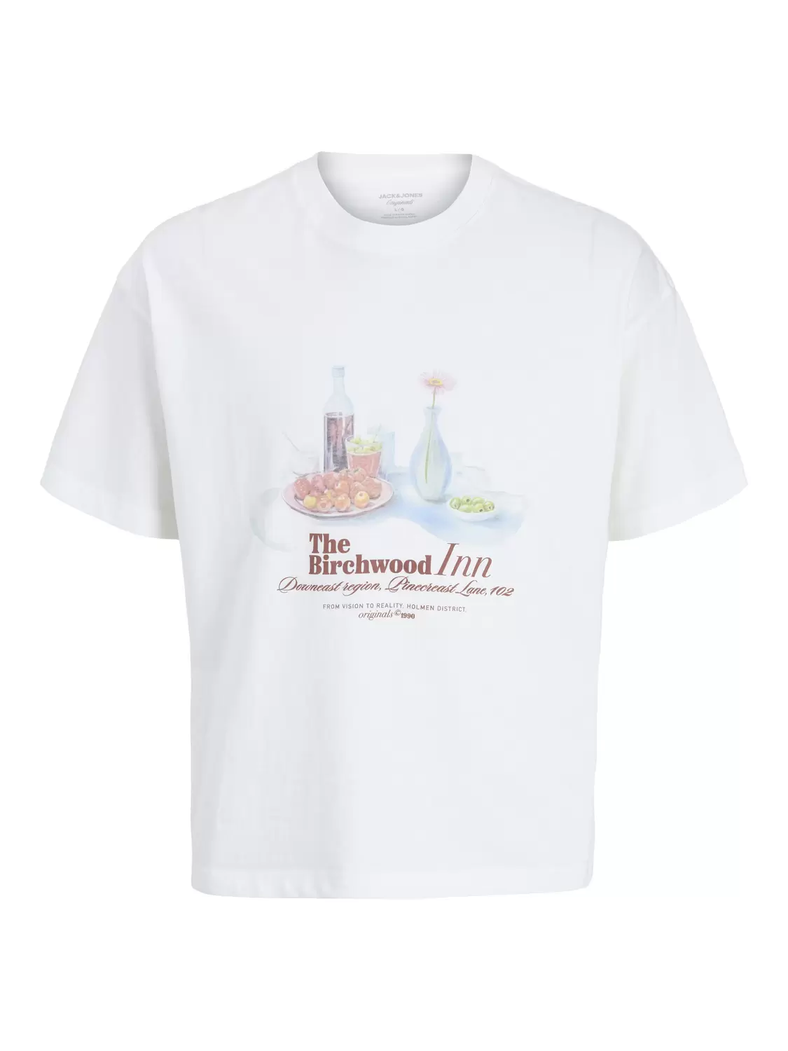 JORMAINE FOOD TEE SS CREW NECK