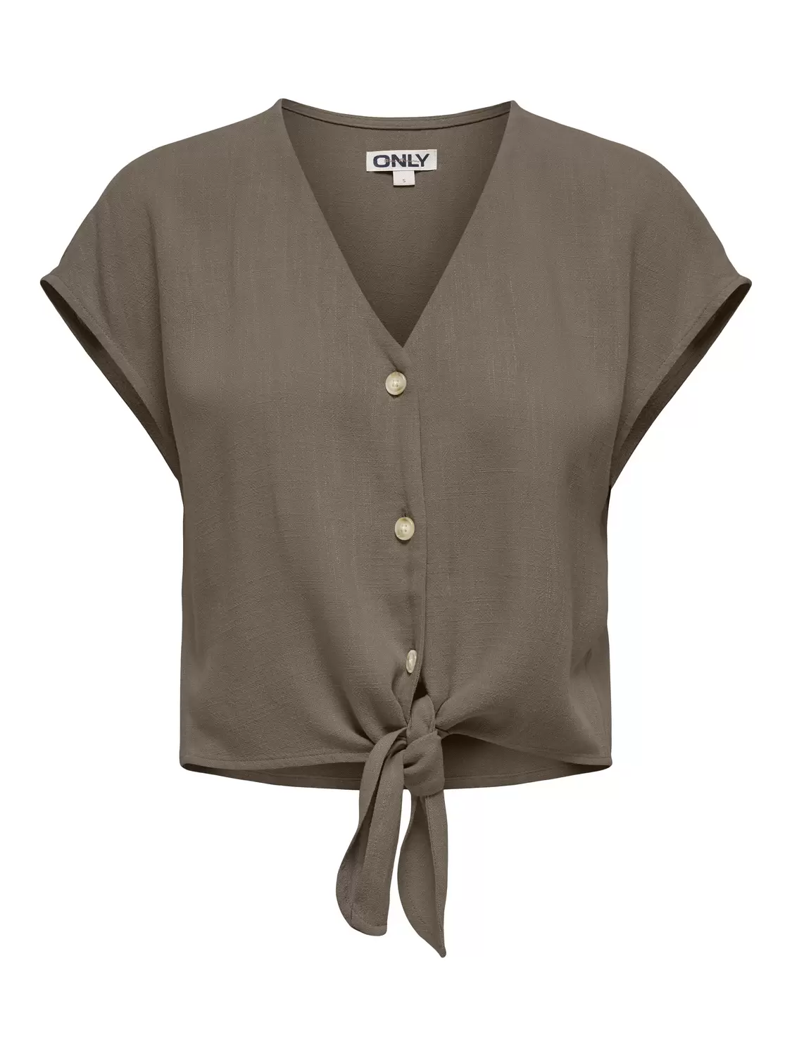 ONLSIESTA SS KNOT LIN BL SHIRT PNT NOOS