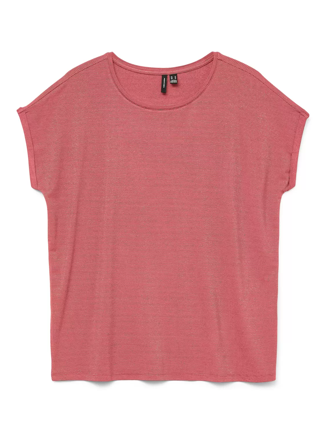 VMLAVA GLITTER SS TOP STRIPE LX JRS female