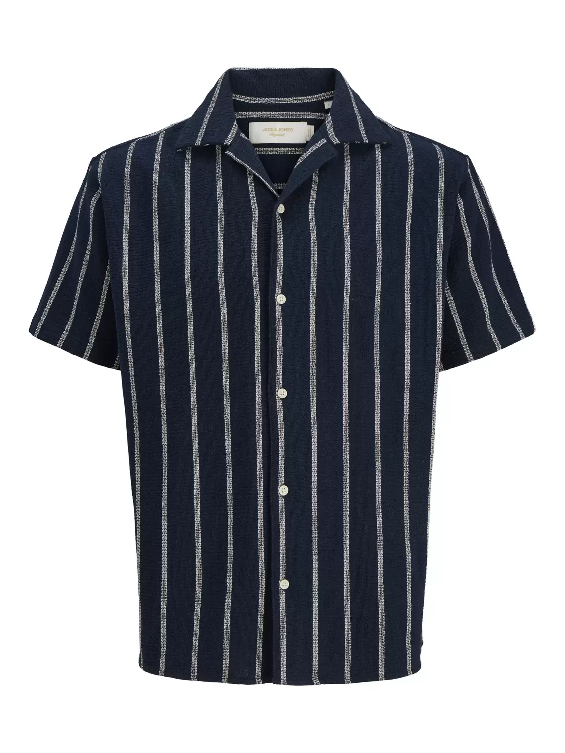 JJECOBA STRIPE RESORT SHIRT SS SN
