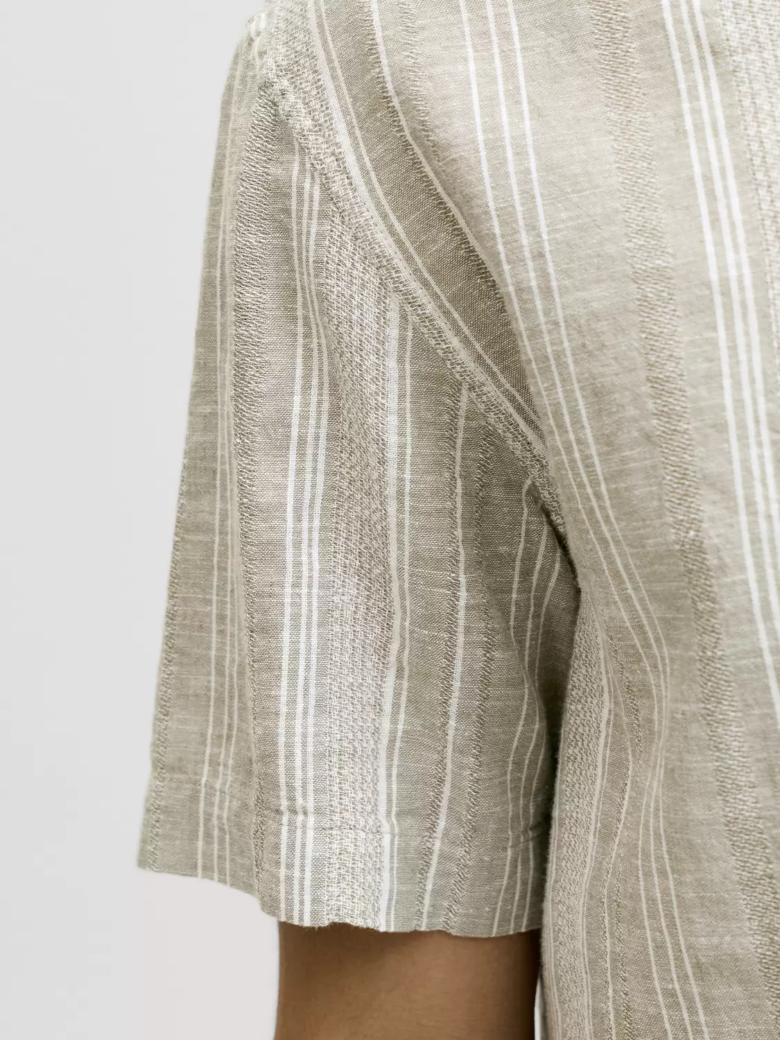 JPRBLUSUMMER LIN. BLEN DOBBY SS SHIRT SN