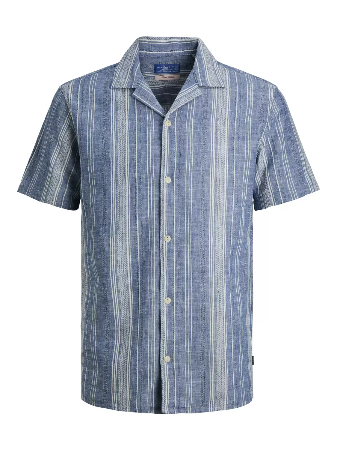 JPRBLUSUMMER LIN. BLEN DOBBY SS SHIRT SN
