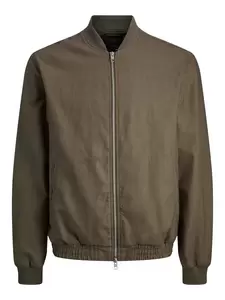 JPRBLALEISTER LINEN BLEND BOMBER JK