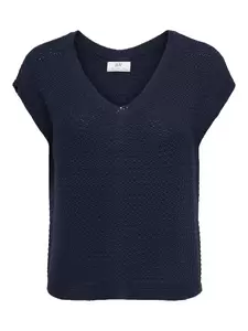 JDYMARTHA S/S BUTTON BACK PULLOVER