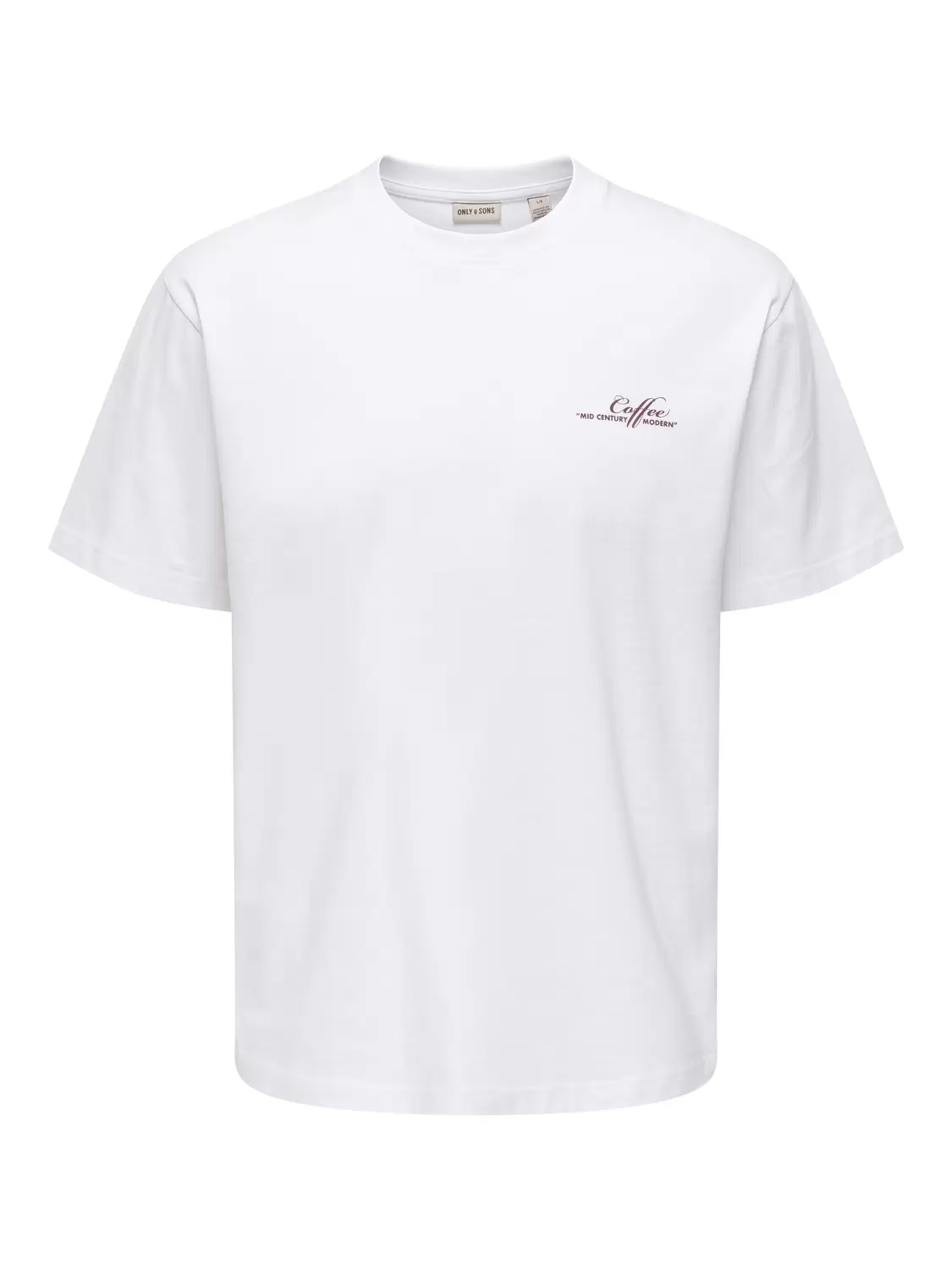 ONSFRED LIFE MID CENTURY RLX SS TEE