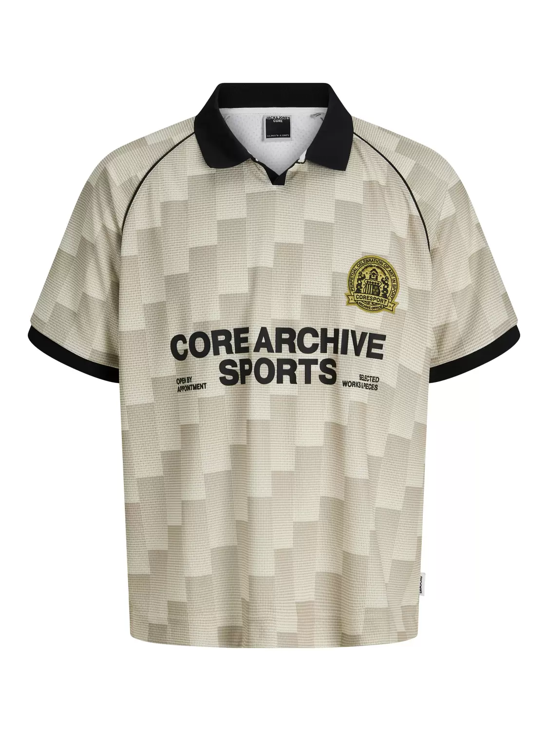 JCOBREEZE FOOTBALL AOP MESH TEE SS JNR