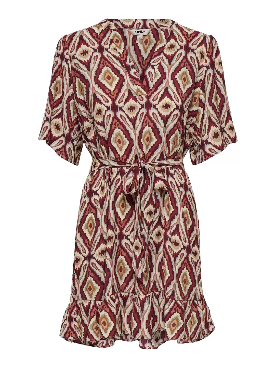 ONLANTONIA IKASI S/S SHORT DRESS W feale