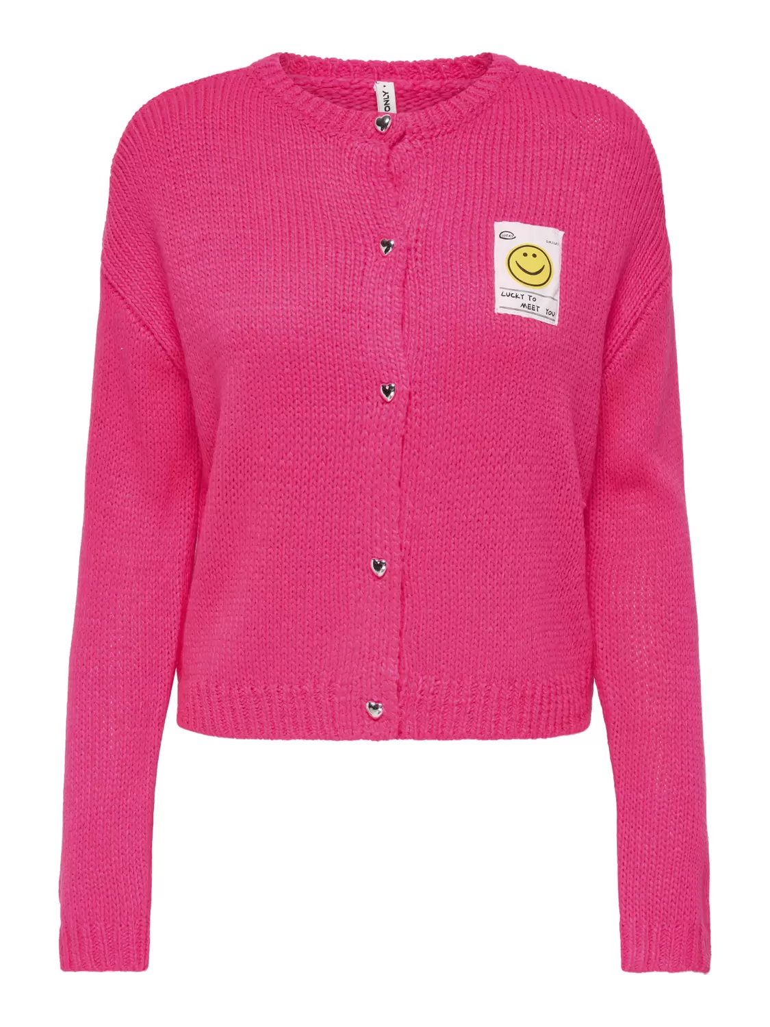 ONLMAILEY LS DETAIL O-NECK CARDI CS KNT