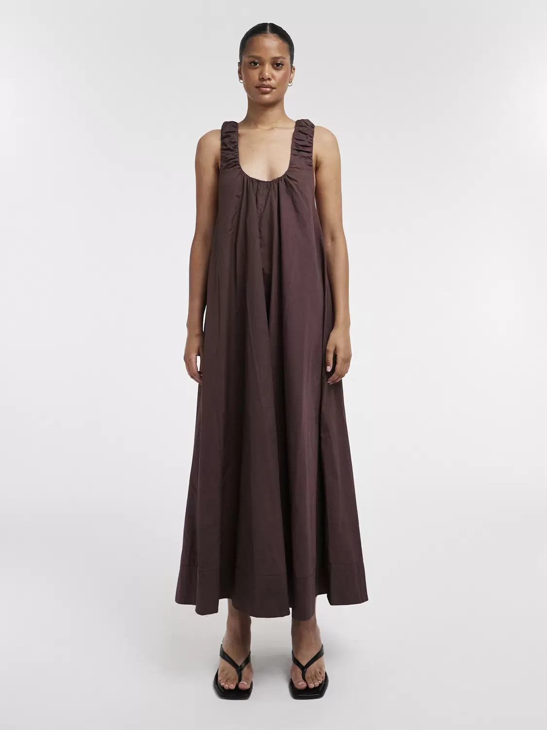 TSRUNI SL MAXI DRESS WVN female