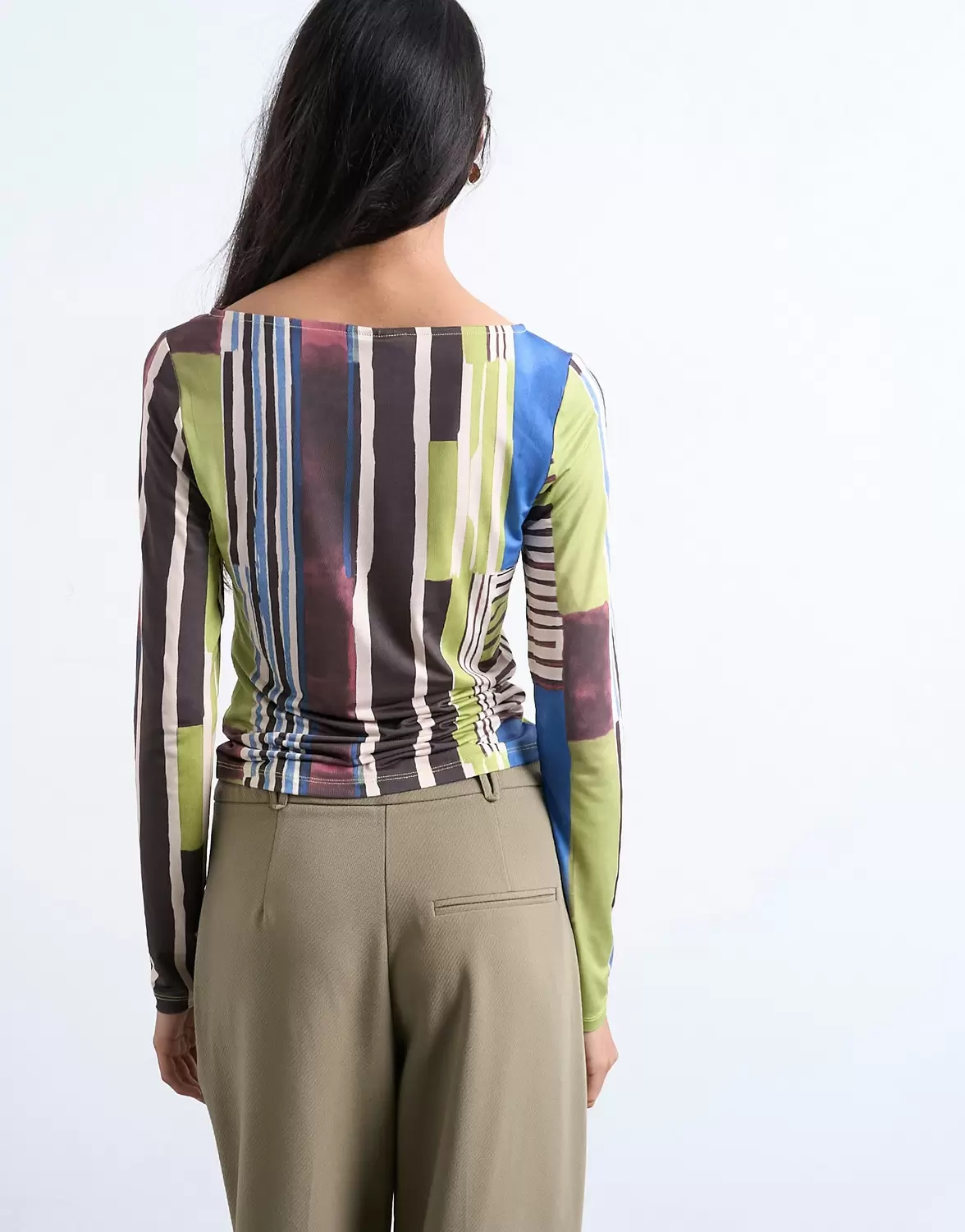 TSCAROLINE LS STRIPE TOP JRS female