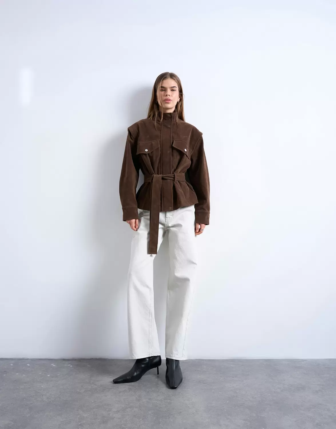 TSHARPER JACKET W. BELT female